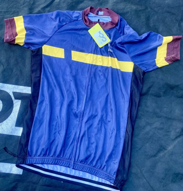 Maillot vélo manche courte - BLEU